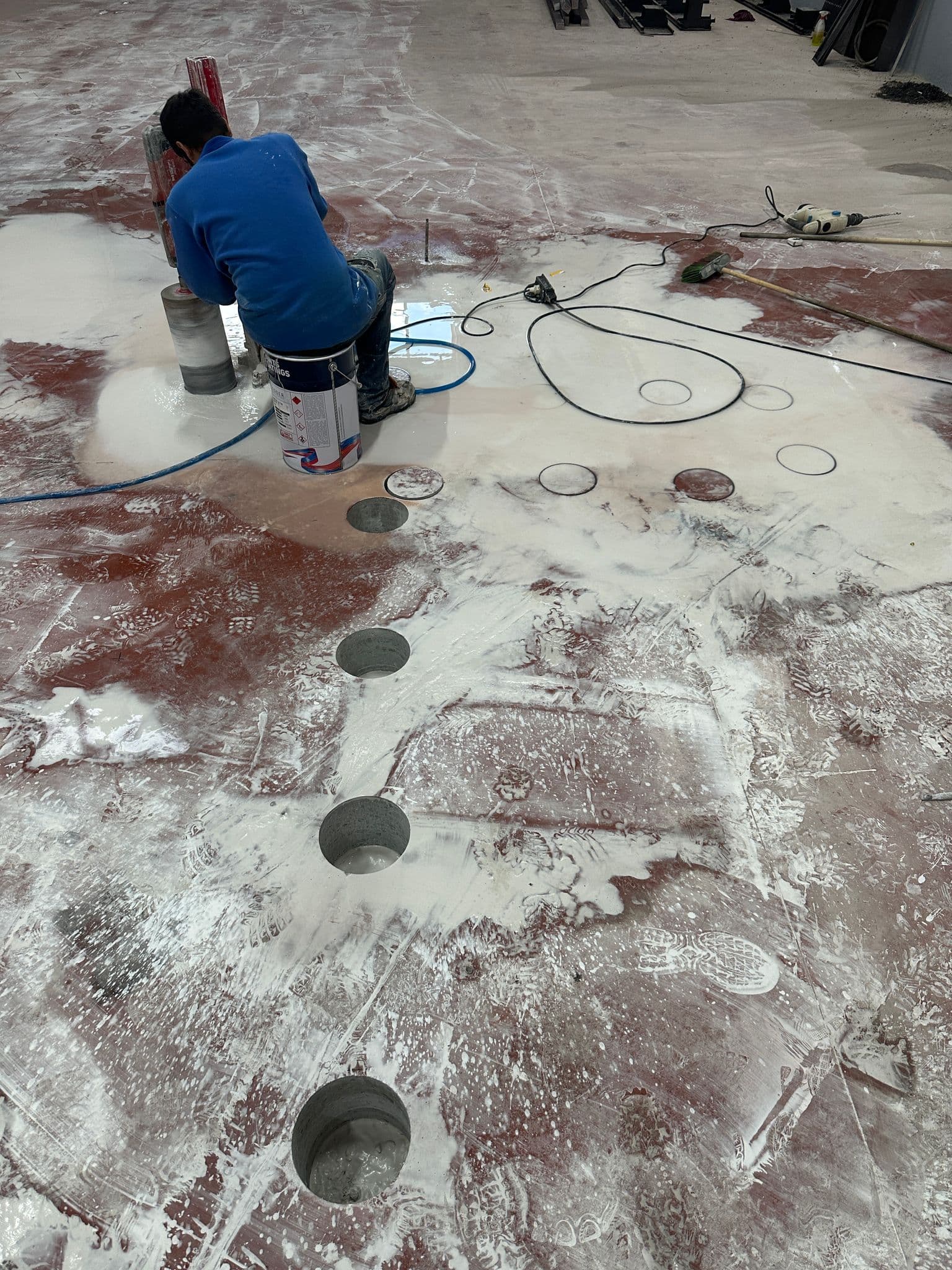 Beton kırım işlemi